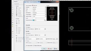 DraftSight Screw Connections [upl. by Naaitsirhc]