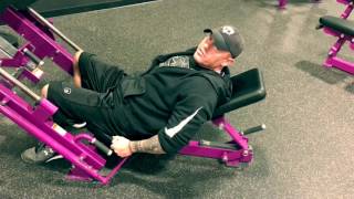 Planet Fitness  How To Use Leg Press Machine [upl. by Savart]