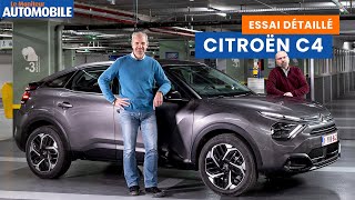 Essai Détaillé Citroën C4  Le Moniteur Automobile [upl. by Iosep536]