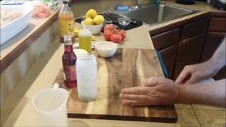 The Best Garlic Red Wine Vinaigrette Salad Dressing Recipe [upl. by Ziladnerb934]