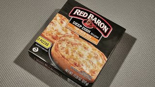 Making Red Baron Deep Dish Singles Four Cheese Frozen Pizza in an Air Fryer [upl. by Batory]