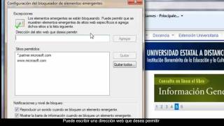 ¿Cómo configurar las ventanas emergentes en Internet Explorer 8 [upl. by Kapoor]