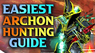 WARFRAME Archon Hunt Made Easy [upl. by Wit]