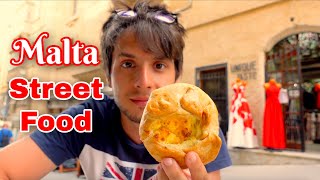 TOP 5 Malta STREET FOOD Food and Travel 🇲🇹 [upl. by Mayhew]