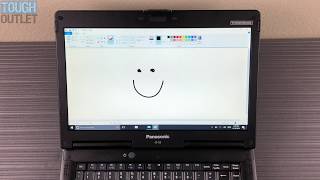 Panasonic Toughbook CF53 How to calibrate touch screen [upl. by Leigh]