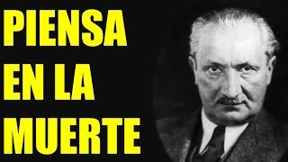 HEIDEGGER  SER Y TIEMPO  FILOSOFÍA EXISTENCIALISTA [upl. by Leonelle]