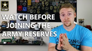 6 Things You NEED To Know BEFORE Joining The Army Reserves [upl. by Inalak378]