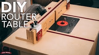 DIY Router Table Build FREE PLANS [upl. by Asyral641]