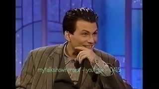 CHRISTIAN SLATER has FUN with ARSENIO [upl. by Nomled]