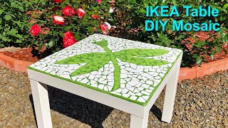 DIY IKEA LACK Mosaic Table  LIFE HACK [upl. by Vey]