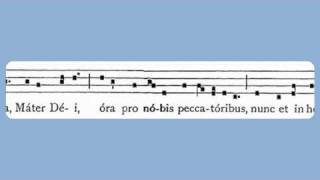 Ave Maria Antiphon Simple tone [upl. by Thorma]