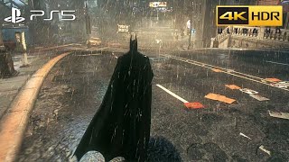 Batman Arkham Knight PS5 4K HDR Gameplay [upl. by Enttirb]