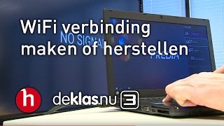 Wifi verbinding maken of herstellen [upl. by Jochebed855]