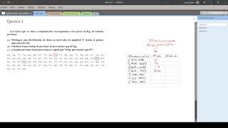 Ejercicio resuelto de Estadística Descriptiva  1 [upl. by Adnoluy367]