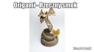 Origami  Rzeczny smok [upl. by Pronty]