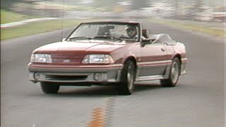 MotorWeek  Retro Review 88 Ford Mustang GT Convertible [upl. by Ayatahs56]