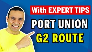 Port Union G2 Test ROUTE 2020  Watch amp PASS IN THE 1st ATTEMPT  Step By Step instructions [upl. by Enilaf]