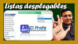 Como hacer lista desplegable sin duplicados en excel [upl. by Enairb]