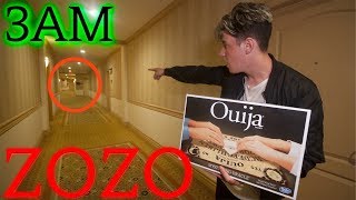 TERRIFYING OUIJA BOARD CONTACTING ZOZO AT HAUNTED HOTEL DEMON TRIES ESCAPING [upl. by Mcgraw]