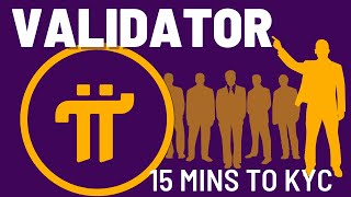 KYC IN 15 MINS  BECOME A PI VALIDATOR [upl. by Israeli]