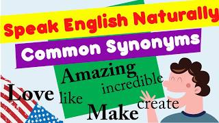 Lesson 5 101 Common Synonyms Words in English [upl. by Kannav411]