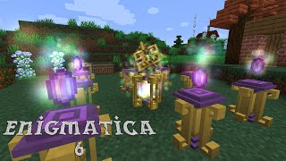 rbPlays Enigmatica 6  Ep 6  Ars Nouveau Glyphs amp Enchanting  Modded Minecraft 1164 [upl. by Ricky]