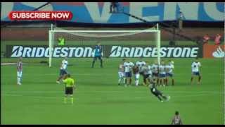 Goalkeeper scores with SUPERB free kick [upl. by Negris]