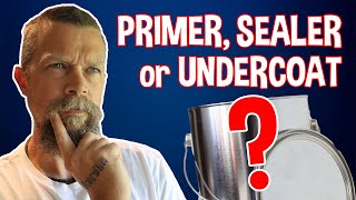 WHAT is the DIFFERENCE between PRIMER SEALER amp UNDERCOAT paints [upl. by Ardnasirhc]