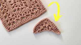 TULIP TRIANGLE  FREE CROCHET PATTERN [upl. by Ydaj673]