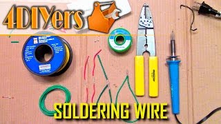 How to Properly Solder Wire  Beginners Guide [upl. by Stacee]