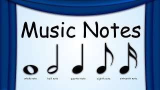 Music Notes  Notes  Green Beans Music [upl. by Kathye901]