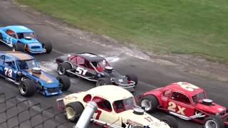 STAR Vintage Modified Heat at New LondonWaterford Speedbowl [upl. by Ynnelg528]