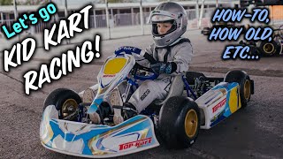 HOW TO GET STARTED IN KID KART RACING  Go Kart racing at 6years old  Learn how to start racing [upl. by Elcin]