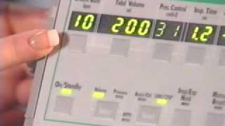 LTV 950 Ventilator Instructional Video 2 of 6 [upl. by Cesar]