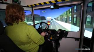 Take a turn in TTC bus simulator [upl. by Newel319]