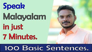 How to Speak Malayalam in just 7 minutes Summary of my previous video [upl. by Lonyer577]