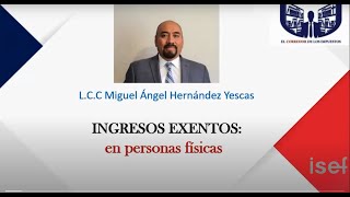 INGRESOS EXENTOS en personas físicas [upl. by Adda]