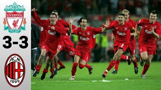 Liverpool vs Ac milan 33 • Final Champions 2005 • All Goals amp Highlights [upl. by Sidonius106]