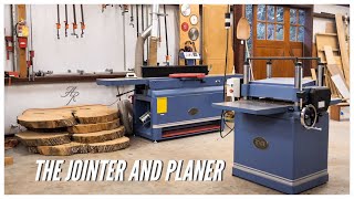 A Closer Look At My Jointer And Planer And What Theyre For Oliver Woodworking Machinery [upl. by Bonine]