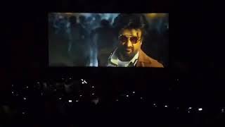 Darbar Rajinikanth Entry FDFS Reaction [upl. by Arrad]