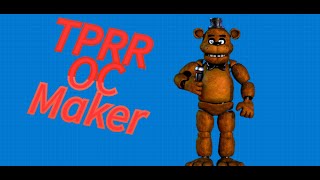 TPRR OC Creator Tutorial Outdated [upl. by Micheil]