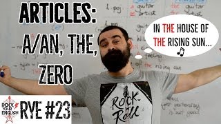 Articles AAN THE ZERO  ROCK YOUR ENGLISH 23 [upl. by Erdne767]