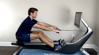 Basic Indoor Rowing Techniques Legs Only Drill [upl. by Alebasi508]