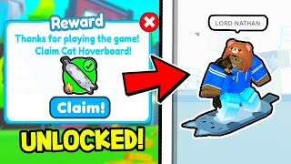 😳 Pet Simulator X Secret Code Gives FREE CAT HOVERBOARD Roblox [upl. by Schumer]