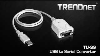 TRENDnet USB to Serial Converter TUS9 [upl. by Quick]