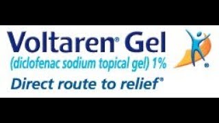 Voltaren Gel Diclofenac 232 100 gr [upl. by Lynnette]