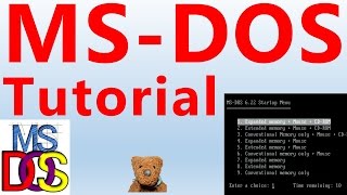 DOS tutorial commands for beginners [upl. by Ancalin]