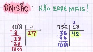 Como Fazer Divisão  Fácil e Rápido [upl. by Gillett]