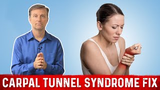 How to Fix Carpal Tunnel Syndrome CTS – Physiotherapy Treatment by Dr Berg [upl. by Ecneps]