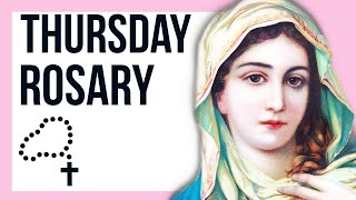 THURSDAY  LUMINOUS  Follow Along Rosary  15 Minute  SPOKEN ONLY [upl. by Folsom]